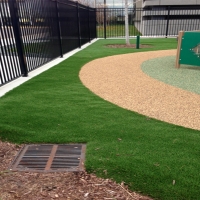 Artificial Turf Installation Ashville, Ohio Landscape Photos, Commercial Landscape