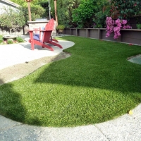 Fake Grass The Plains, Ohio Paver Patio, Backyard Landscaping