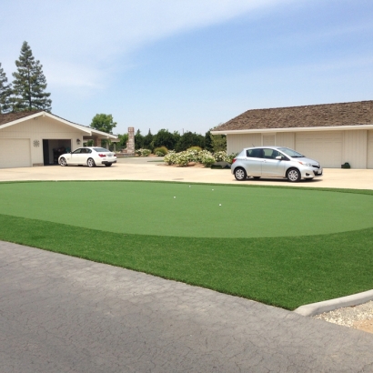 Artificial Grass Yellow Springs, Ohio Golf Green, Front Yard Design