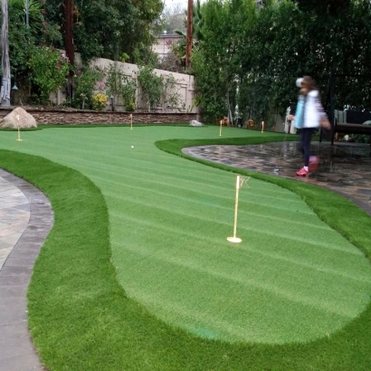 Fake Lawn South Vienna, Ohio Best Indoor Putting Green, Backyard