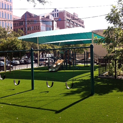 Grass Installation Green Camp, Ohio Indoor Playground, Commercial Landscape