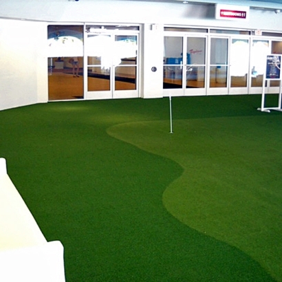 Installing Artificial Grass Stoutsville, Ohio Indoor Putting Greens, Commercial Landscape