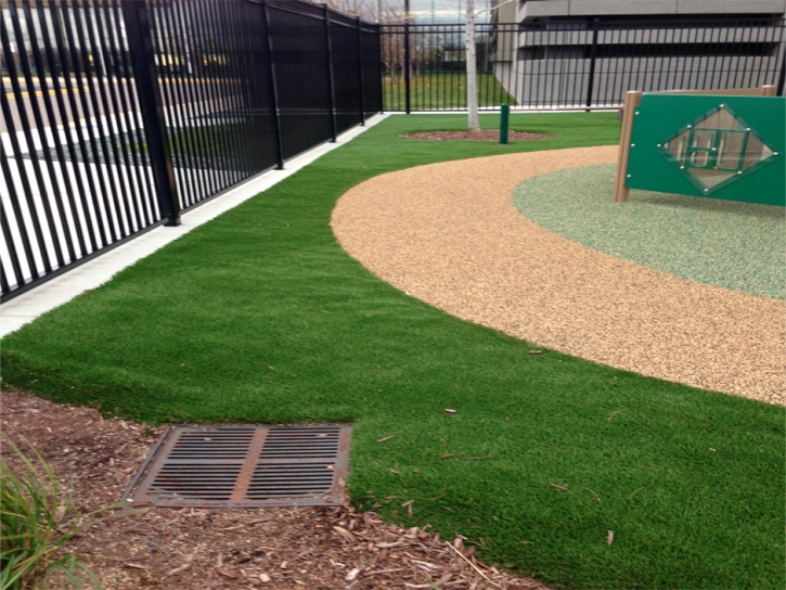 Artificial Turf Installation Ashville, Ohio Landscape Photos, Commercial Landscape