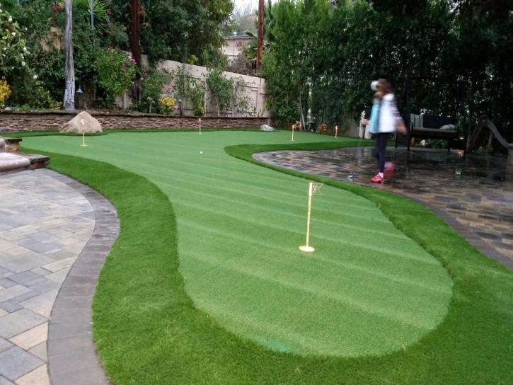 Fake Lawn South Vienna, Ohio Best Indoor Putting Green, Backyard