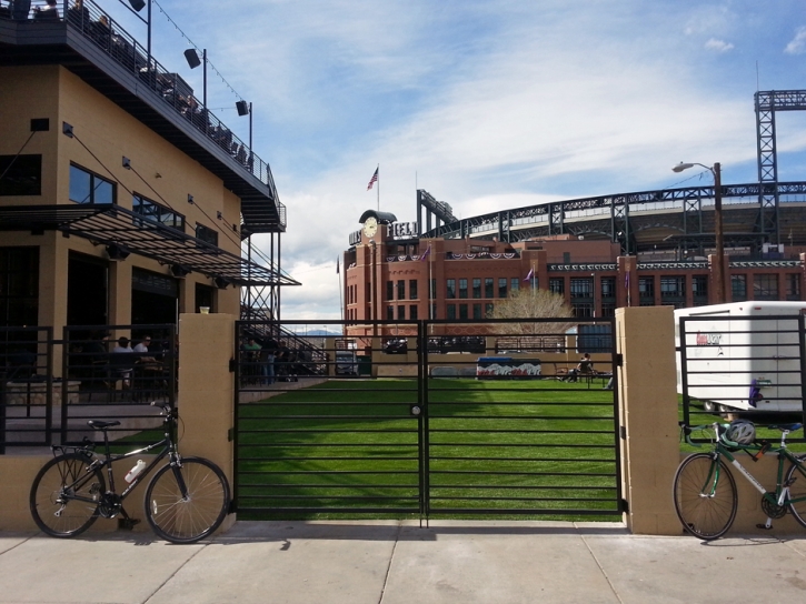 Outdoor Carpet Darbydale, Ohio Sports Athority, Commercial Landscape